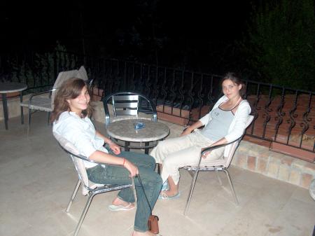 cecile et moi o spot: soirée billard et attente de... ;)